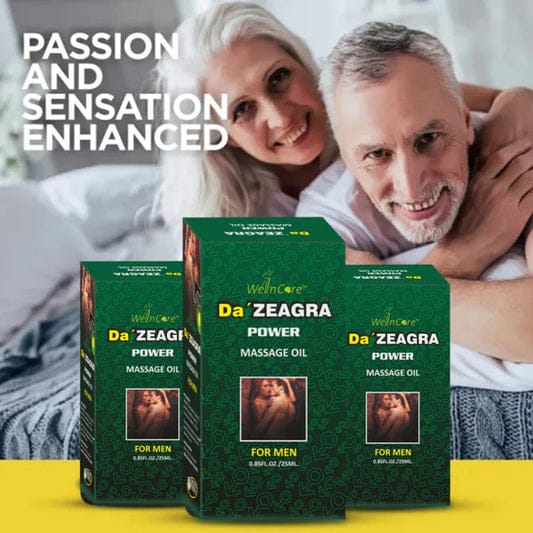 Da'Zeagra Power Massage Oil – Herbal Performance Booster for Men