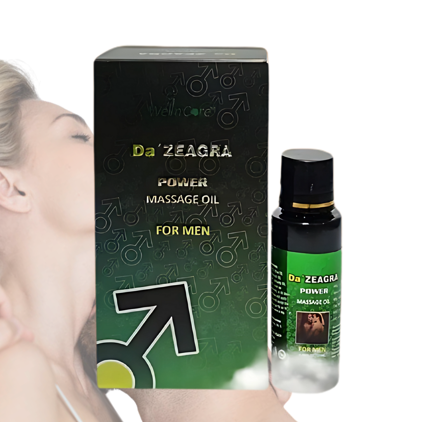Da'Zeagra Power Massage Oil – Herbal Performance Booster for Men